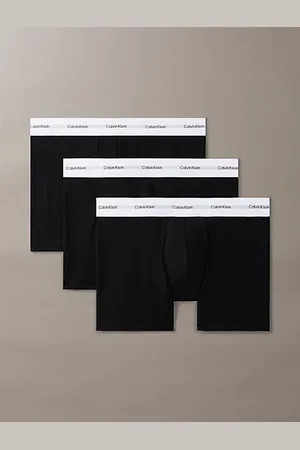 Calvin Klein Zestaw 3 par długich bokserek - Cotton Modal