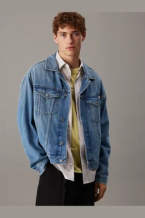 Calvin Klein Swobodna kurtka jeansowa