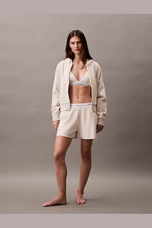 Calvin Klein Szorty po domu - Icon Cotton Terry