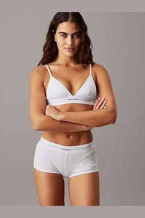 Calvin Klein Trójkątny biustonosz - Cotton Modal Rib