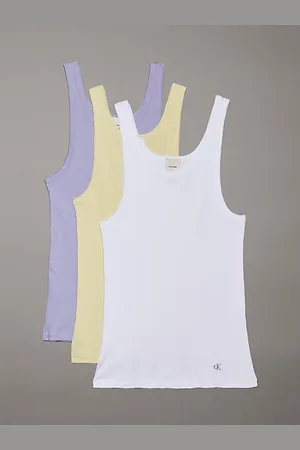 Calvin Klein Zestaw 3 sztuk topów bez rękawów - 100% Cotton