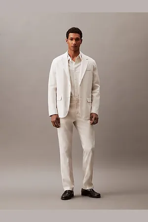 Calvin Klein Marynarka z mieszanki lnu