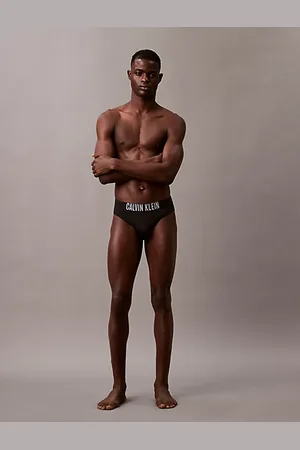 Calvin Klein Kąpielówki z gumką z logo - Intense Power