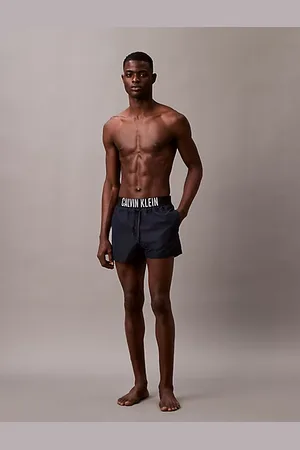 Calvin Klein Szorty kąpielowe z gumką z logo - Intense Power