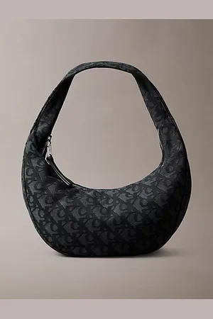 Calvin Klein Torba hobo z żakardu z logotypem