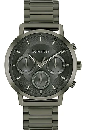 Calvin Klein Wielofunkcyjny zegarek z powlekanej stali