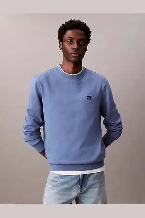 Calvin Klein Bluza z bawełny frotte z naszywką