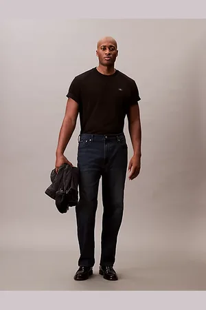 Calvin Klein T-shirt plus size z naszywką