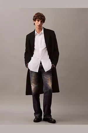 Calvin Klein Dopasowane spodnie jeansowe