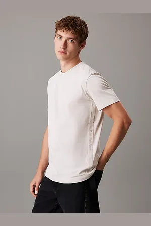 Calvin Klein T-shirt z taśmą z logo