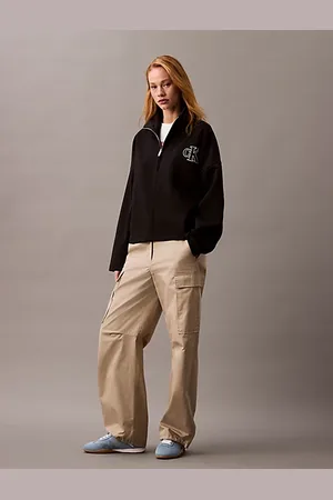 Calvin Klein Kurtka Spacer z logo monogramem i zamkiem błyskawicznym 1/4