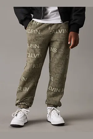 Calvin Klein Swobodne spodnie dresowe z logo