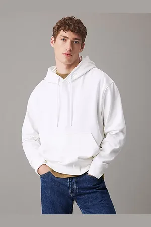 Calvin Klein Bluza z kapturem z logo z tyłu