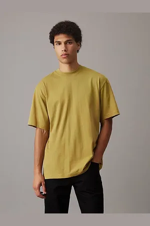 Calvin Klein Swobodny T-shirt z naszywką
