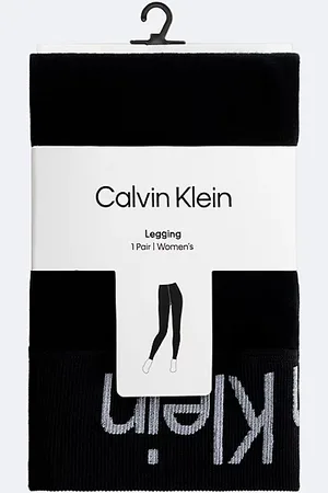 Calvin Klein Legginsy z gumką z logo