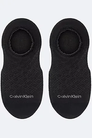 Calvin Klein 2 pary skarpetek stopek z półokrągłym wykończeniem