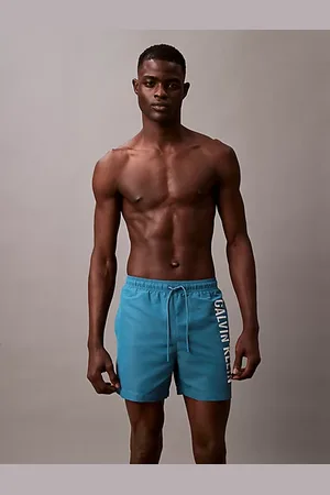 Calvin Klein Szorty kąpielowe o średniej długości ściągane sznureczkiem - Intense Power