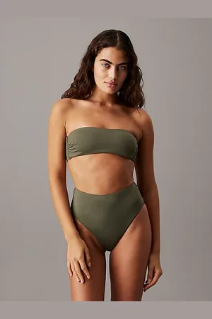 Calvin Klein Góra od bikini typu bandeau - CK Essentials