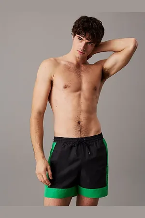 Calvin Klein Szorty kąpielowe o średniej długości ściągane sznureczkiem - Intense Power
