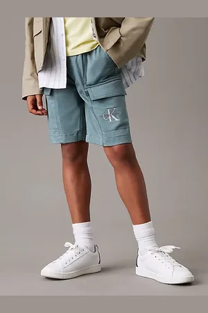 Calvin Klein Tkane szorty bojówki