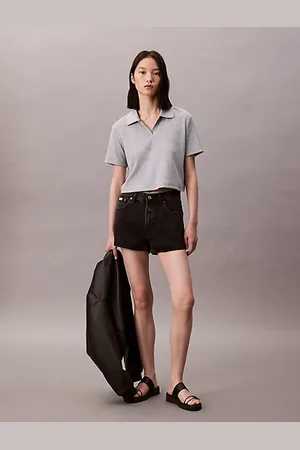 Calvin Klein Szorty jeansowe w stylu lat 90.