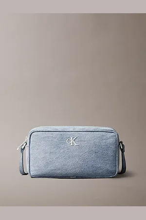 Calvin Klein Jeansowa torba przez ramię na aparat