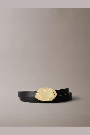 Calvin Klein Wąski skórzany pasek