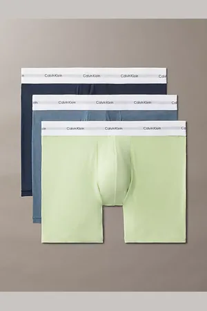 Calvin Klein Zestaw 3 par długich bokserek - Cotton Modal