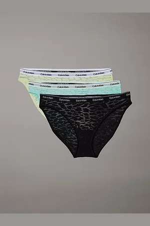 Calvin Klein 3 pary fig z koronki
