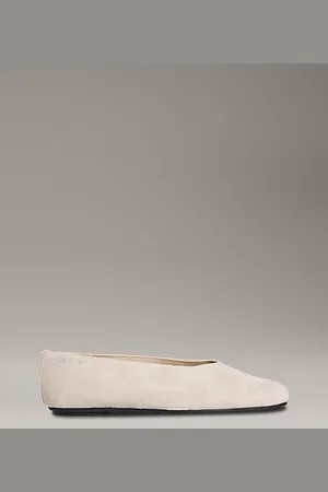 Calvin Klein Baleriny zamszowe