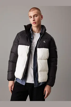 Calvin Klein Kurtka puchowa w kontrastowych kolorach