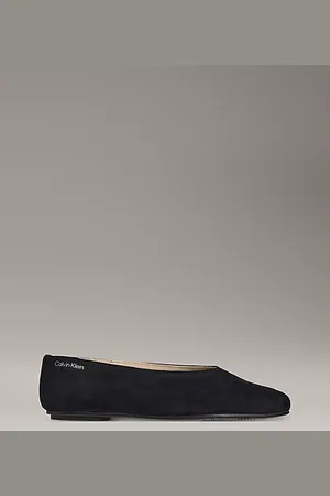 Calvin Klein Baleriny zamszowe