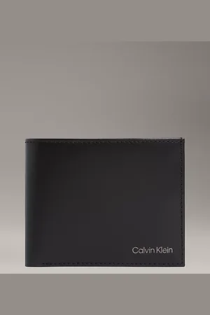 Calvin Klein Dwuczęściowy skórzany portfel z blokadą RFID