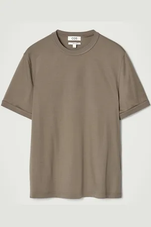 COS Klasyczny T-Shirt Z Bawełny Merceryzowanej in