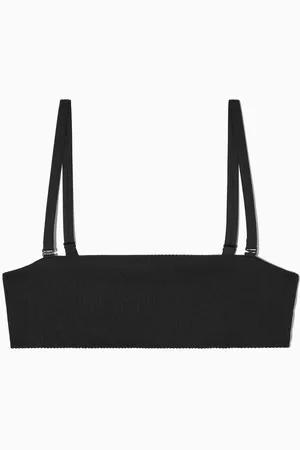 COS Prążkowana Góra Od Bikini Typu Bandeau