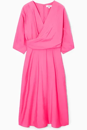 COS Puffsleeve Midi Dress