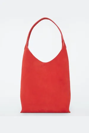 COS Mała Torebka „Serif" Typu Tote Z Zamszu