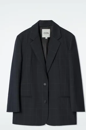 COS Marynarka Oversize W Kratę