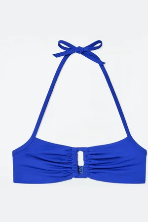 COS Góra Od Bikini Z Marszczeniami