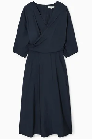 COS Puffsleeve Midi Dress