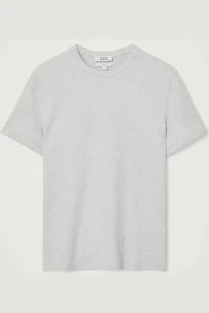 COS Bawełniany T-Shirt O Dopasowanym Kroju in