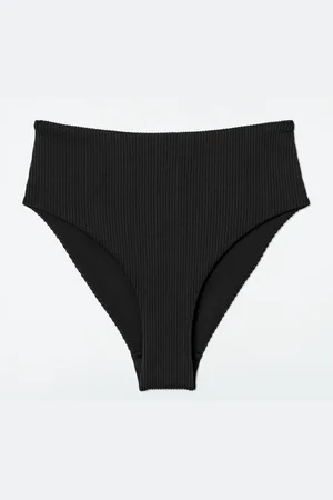 COS Prążkowany Dół Od Bikini Z Wysokim Stanem