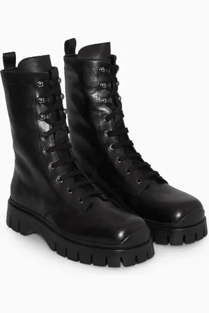 COS Chunky Laceup Boots
