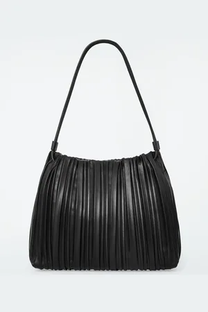 COS Skórzana Torebka Scallop Typu Tote