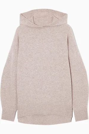COS Bluza Z Kapturem Z Czystego Kaszmiru