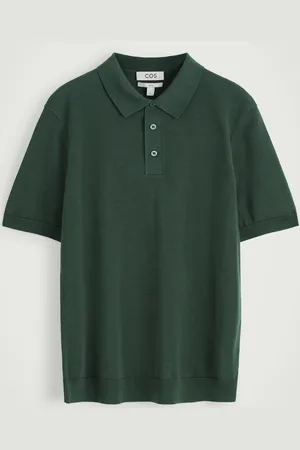 COS Jedwabno-Bawełniana Koszulka Polo