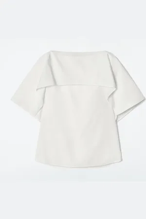 COS Draped Cotton Top