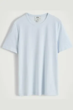 COS Klasyczny T-Shirt Ze Szczotkowanej Bawełny in
