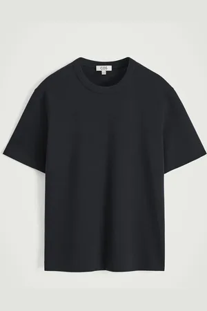COS Bawełniany T-Shirt Z Okrągłym Dekoltem in