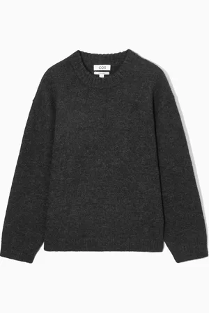 COS Sweter Oversize Z Wełną Z Alpaki